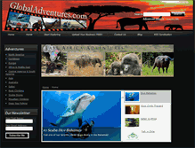 Tablet Screenshot of globaladventures.com